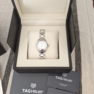 TAG Heuer Aquaracer silver watch